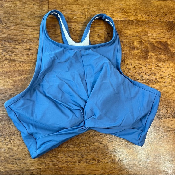 Kona Sol women’s blue swim suit top size medium - Picture 1 of 5